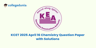 KCET 2025 April 16 Chemistry Question Paper (Available): Download Question Paper with Answers PDF